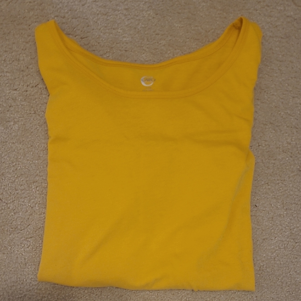 Cato Yellow Short Sleeve Tee